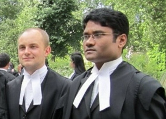 Legal books and gavel